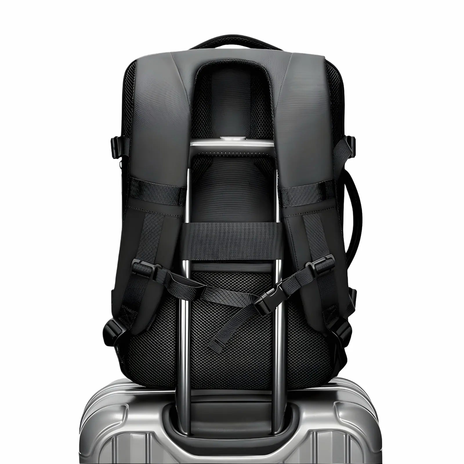 MOCHILA EXPANDIBLE PREMIUM + CUBRE MOCHILA + ENVÍO GRATIS